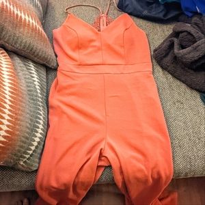 Charlotte Russe Coral Orange Jumper XL